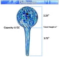 thumbnail image 4 of Aqua Plant Watering Globes - Automatic Self Watering Plant Glass Ball Bulbs - Indoor Outdoor Use - Perfect Potted Flowers, Houseplants, Herbs - Or While Out On Vacation -16pc Small, 4 of 9