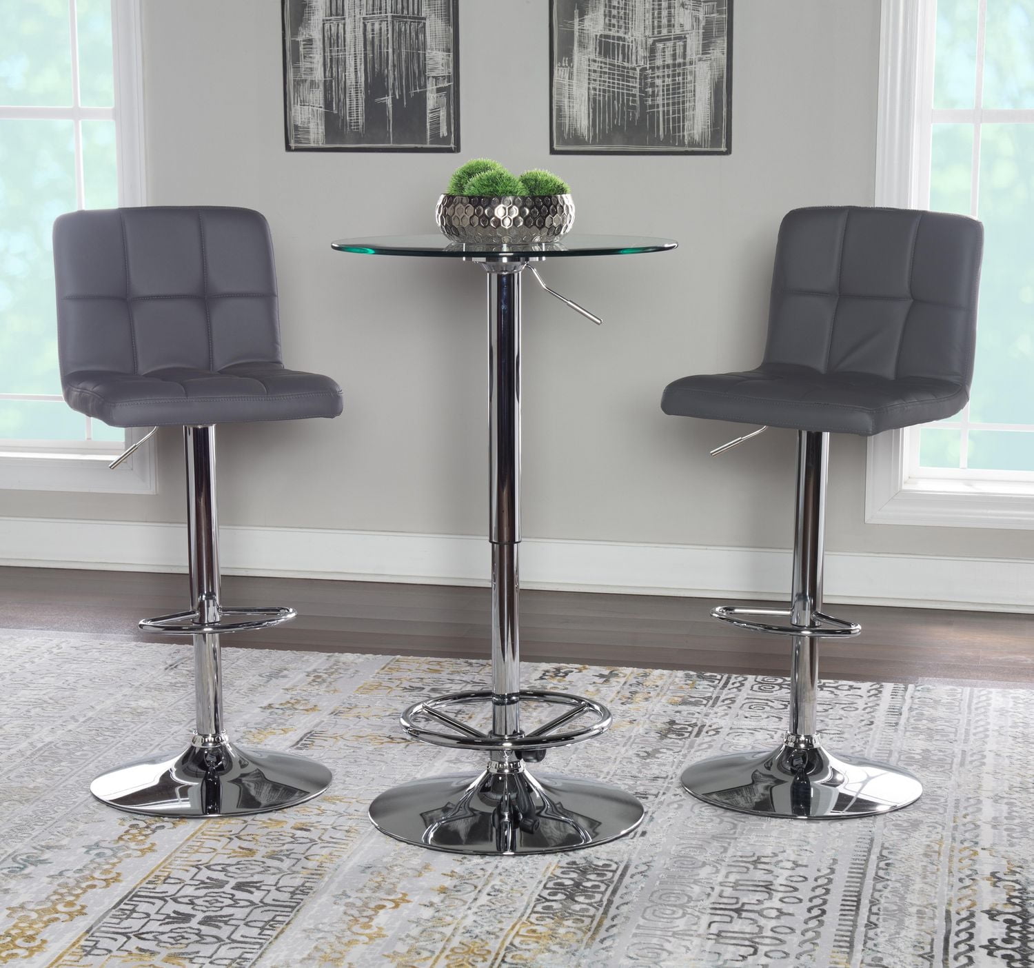 Nasar Barstool, Grey