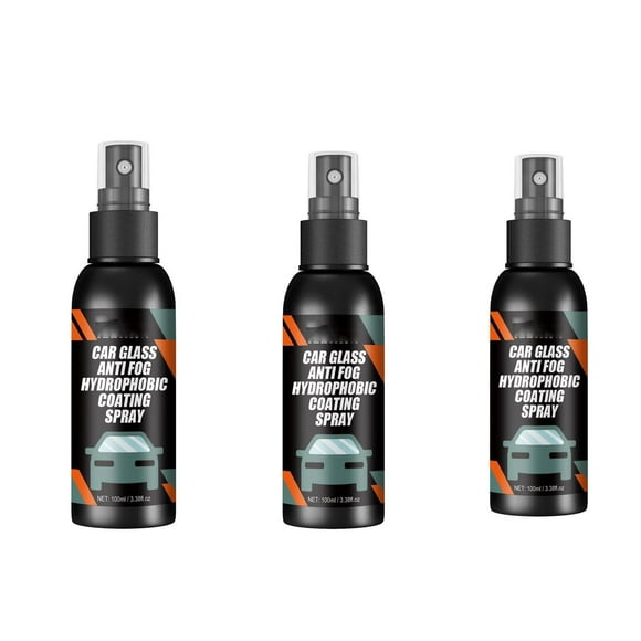 B 3Pc Automotive Glass Treatment Set B Long-Lasting Water Beading Effect #cL085