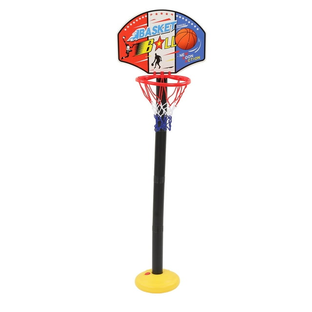 Ensemble de Panier de Basketball, Support de Panier de Basketball pour Enfants, Hauteur Réglable, Sûr pour Intérieur et Jeux