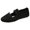 Black, variant on Sngxgn Women's Shoes Comfy Fashion Slip on Work Flats Casual Walking Shoes(Black,37)