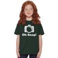 thumbnail image 3 of Oh Snap Camera Snapshot Cute Hobby Crewneck T Shirts Boy Girl Teen Brisco Brands S, 3 of 6