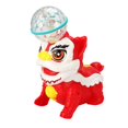 thumbnail image 2 of León de baile eléctrico con música y luces, juguetes interactivos para niños pequeños, juguete para caminar para año Nuevo, regalo de Navidad, 2 of 8