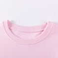 thumbnail image 6 of HILEELANG little Girl Sweatshirt and Leggings Set（Age:2-7Y) – Lotus leaf Long Sleeve Pink Fairy Dance Pullover and Brown Pants, Fall Winter for Kids 6T, 6 of 10