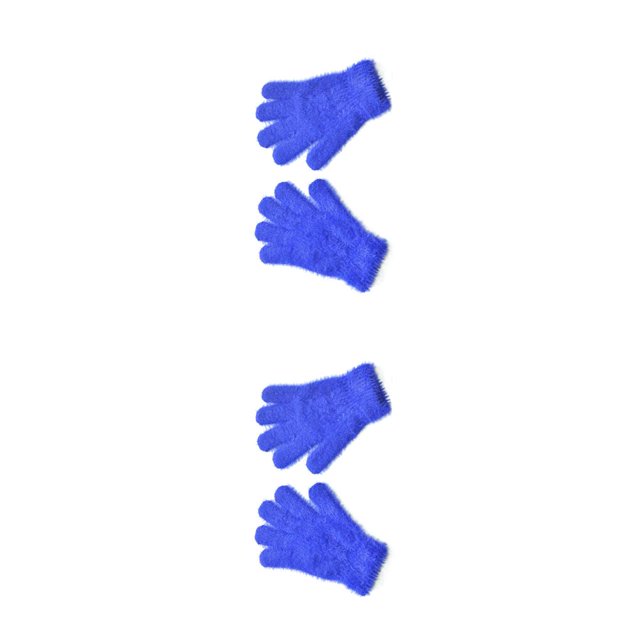 Minnieouse 1 par de guantes para niños pequeños para niños pequeños con color simple azul cielo Cielo azul 2piezas Minnieouse CBP205267