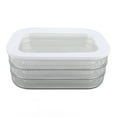 thumbnail image 2 of Deli Meat Container, Large Capacity Thickened Bacon Lunch Meat Container Professional Reusable Rectangular Airtight with Lid for Kitchen, 2 of 7