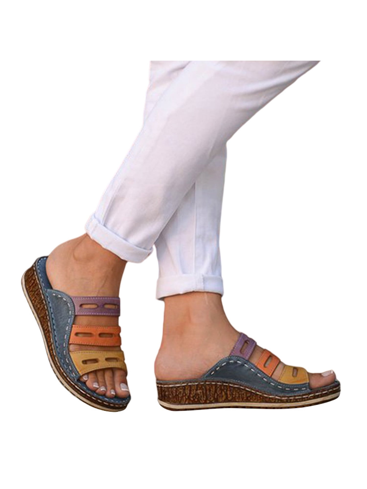 wide fit mules shoes