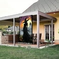 thumbnail image 5 of Halloween Witch Backdrop, Gothic Background Creepy Carnival Decoration Party Favor, 5 of 6