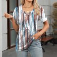 thumbnail image 2 of Usted Es Más Que una Camisa de Puntuación de Prueba, Cuello en V de Manga Corta Suelta, Camisa para Mujeres, 2 of 8