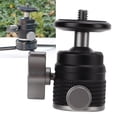 thumbnail image 3 of Small Ball Head, Knob Locking Camera Tripod Adapter 360 Rotatable Aluminum  For Photography, 3 of 8