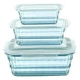 thumbnail image 1 of 3 Fruit Fruit Containers With Tureen Bowl Clear Container Container Sealed Container Cereal Oatmeal Food Kitchen And Pantry Storage Foil Food Bags Reusable Zip Bags Small Rectangular Containers with, 1 of 3