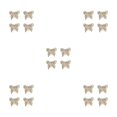 thumbnail image 2 of Piezas decorativas de madera Matsuzay en forma de animales 100 piezas, 2 of 6