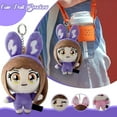 thumbnail image 2 of Keychain Stuffed Doll Collecting Fun Delightful Cute Keychain Peripheral Doll Keychain Kpop Keychains（1pc）, 2 of 5