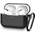 thumbnail image 1 of Airpods Pro Case, Doboli Funda protectora de silicona para Apple Airpod Pro (LED frontal visible) Negro JAMW  Sencillez, 1 of 5