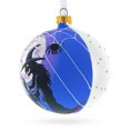 thumbnail image 2 of The Witch on Halloween Glass Ball Christmas Ornament 4 Inches, 2 of 4