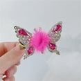 BAYAIXZ Flying Butterfly Hairpin Sparkly Butterfly Hair Clips Women