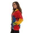 thumbnail image 2 of #followme Tie Dye Pullover Hoodie for Men and Women Fleece Hooded Sweatshirt (Tie Dye, Medium), 2 of 3