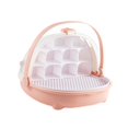 thumbnail image 4 of BELOVING Silkworm Breeding Box Breathable Easy to Observe Science Educational Habitat pink, 4 of 9