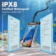 thumbnail image 2 of Funda impermeable para teléfono UnbreakCable de 7 pulgadas IPX8, paquete de 2, 2 of 7