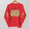 thumbnail image 2 of VKOYWKM Fall Sweatshirt for Women Halloween Pumpkin Graphic Sweatshirt Crewneck Long Sleeve Pullover Party Tops Matching Family Halloween Sweatshirts, 2 of 6
