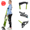 NEW Dynamo Sport Swings Lightweight Crutches Are The Best For Recovery. Shock-Resistant Grippy Feet Give You Confidence & Comfort. Anti-slip Back Strap Reduces Slip-outs/Falling(4'6"-5'2")