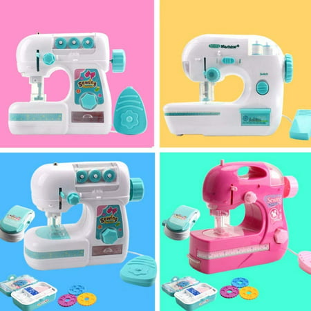 Por able Mini Sewing Machine Handheld Sewing Machine Elec ric S i ch  Household Repair Tool Ki Girl Play House Toy | Walmart Canada