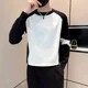 thumbnail image 3 of Suéter de punto grueso para hombre, manga larga, corte holgado, prendas de punto, ropa vintage original de Harajuku, ofertas 2024, jerseys casuales Y2k para hombre, 3 of 5