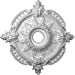 thumbnail image 3 of Ekena Millwork CM28BEBRS Benson Classic Ceiling Medallion, 28 3/8"OD x 3 3/4"ID x 1 5/8"P, Hand-Painted Brass, 3 of 10