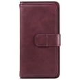 thumbnail image 3 of SaniMore Versatile Case for Google Pixel 7 6.3", Durable PU Leather Case Card Slots Flip Kickstand Magnetic Closure Anti-drop Shockproof Full Body Protective Wallet Business Case,  Winered, 3 of 14