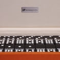 thumbnail image 7 of Silverman & Co. Double 9 Large Black Domino Set - Orange Case, 7 of 7