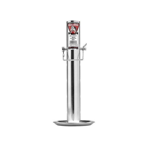 Bulldog Cric de Remorque Jambe Tombante 500377 Remplacement pour Crics en A avec Diamètre de 2 Pouces
