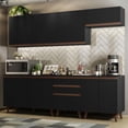 thumbnail image 1 of Cocina Integral Completa Modular Madesa Reims 250cm Negro 05, 1 of 10