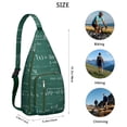thumbnail image 4 of Science Classroom Sling Backpack - Educational Biology & Physics Design, Fashionable Anti-Theft Pack for Commuters, 4 of 4
