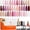 Brown, variant on modelones Gel Nail Polish Kit -6 Colors Fall Nude Pink Gel Polish Set Skin Tones Neutral Brown Soak Off Gel Nail Kit Need Nail Lamp Manicure DIY Nail Art Salon Home Gift