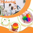 thumbnail image 3 of Irrmshr 25 Bolas Súper Hinchables Gigantes De Colores Brillantes, Pelotas Hinchables De Goma De 45 Mm, Pelotas De Gran Rebote Para Niños Y Niñas, Regalos De Fiesta De Cumpleaños, Premios Y Juguetes Pa, 3 of 5