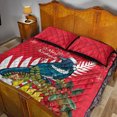 thumbnail image 4 of Nueva Zelanda Navidad en julio edredón juego de cama Tui pájaro con Kowhai Meri, 4 of 5