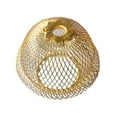 thumbnail image 3 of Sombra de lámpara de alambre de hierro, sombra de lámpara de estilo vintage, pantalla de lámpara de linterna, sombra de luz colgante, sombra de lámpar Oro, 3 of 8
