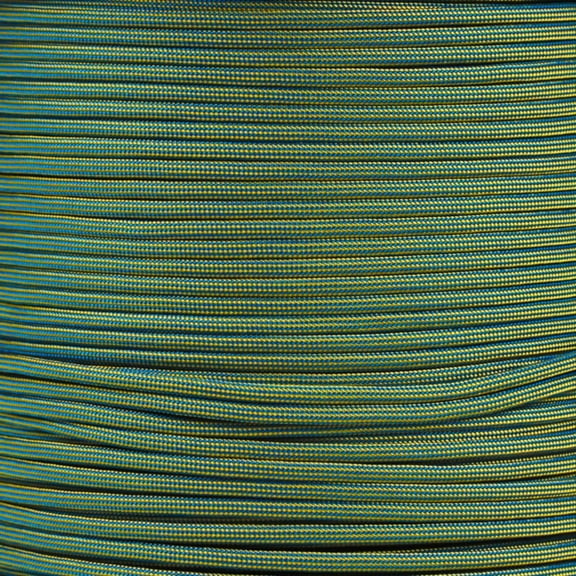 Paracord Planet 10', 25', 50', 100' Hanks & 250', 1000' Spools of Parachute 550 Cord Type III 7 Strand Paracord in Over 45 Warm Color Dominant Color Patterns