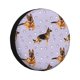 thumbnail image 1 of Fotbe German Shepherd Dog Funda de Llanta de Repuesto con Estampado, Engrosada, Ajuste Universal para Jeep, Remolque, RV, SUV, Camión-17 inch, 1 of 6
