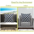 thumbnail image 4 of Navy Blue Links Extra Large Pillow 24x24, 4 of 5