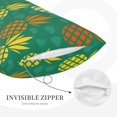 thumbnail image 3 of Honeii Pineapples1 Decorative Throw Pillow Case - Elevate Your Couch, Sofa, or Bed with Stylish Home Decor, Perfect Gift Idea-16"x24", 3 of 6