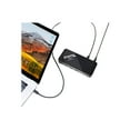 thumbnail image 3 of Plugable UD-CA1A - station d'Accueil - USB-C 3.1 / Thunderbolt 3 - HDMI - 1GbE - 80 Watts, 3 of 7