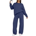 thumbnail image 2 of Jsaierl Women's 2 Piece Outfits Long Sleeve Pullover Sweatshirt Jogger Pants Sweatsuit Lounge Sets Fall Outfits for Women 2026, 2 of 8