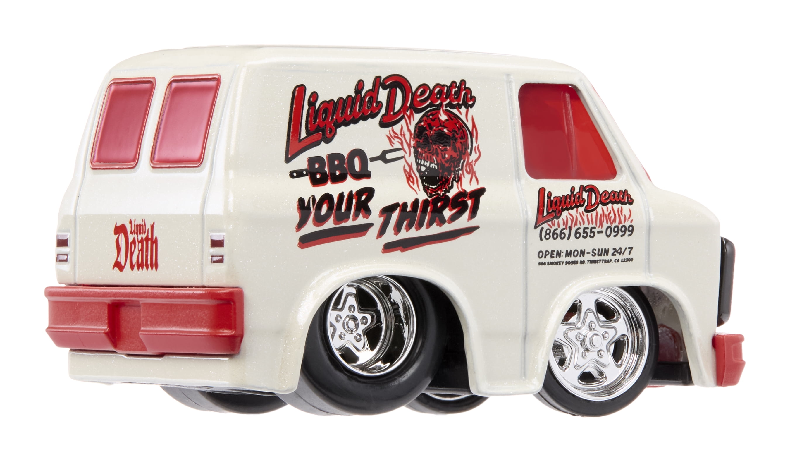 Cartuned Remixes Series 1 Liquid Death - 1979 GMC Vandura Diecast Vehicle