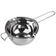 thumbnail image 1 of Olla de acero inoxidable para baño maría para derretir chocolate, dulces y hacer velas (acero 18/8, capacidad para 2 tazas, 480 ml), 1 of 5
