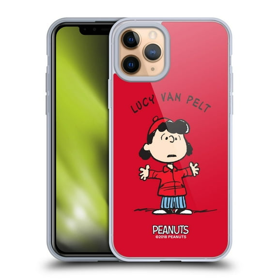Head Case Designs Peanuts Characters Lucy van Pelt Soft Gel Case for Apple iPhone 11 Pro