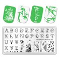 thumbnail image 1 of BeautyBigBang placas de estampado tigre cebra estampado de leopardo imagen Animal plantilla de acero inoxidable plantilla para decoración de uñas textura XL-001 Tan Jianjun unisex, 1 of 2