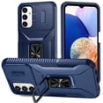 thumbnail image 1 of Funda para GANGXUN Samsung Galaxy A14 5G - Soporte metálico, Función magnética, Azul, 1 of 5
