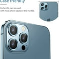 thumbnail image 6 of Dteck Camera Lens Protectors for iPhone 13 Pro, Metal Full Cover + Tempered Glass Circle Screen Camera Protection For Apple iPhone 13 Pro, Sierra Blue, 6 of 6
