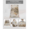 thumbnail image 6 of Easter Body Pillow Case Cover - Microfiber Bed Throw Pillow Covers, Vintage Country Bunny Eggs Bow Beige Stripe Plant Decorative Lumbar Pillow Cover with Envelope Closure for Sofa/Travel 20"x54", 6 of 6